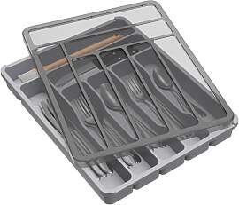 Lifewit Besteckkasten mit Deckel,