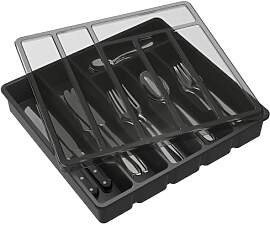 Lifewit Besteckkasten mit Deckel,