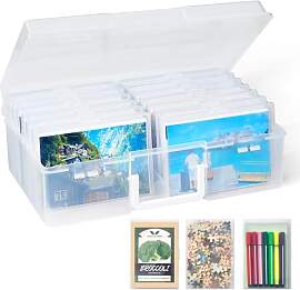 Lifewit Fotobox Aufbewahrungsbox 35 x 19 cm/14x7