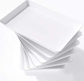 Lifewit Kunststoff Serviertablett, 36,7 x 24 cm,
