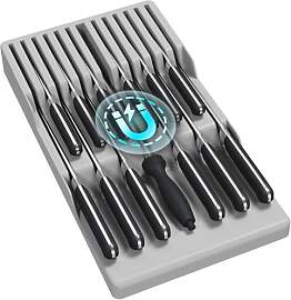 Lifewit Magnetischer Messerhalter Schublade für
