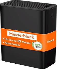 Lifewit Messerblock ohne Messer, Messerhalter für 