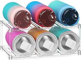 Lifewit Stapelbarer Flaschenorganizer aus