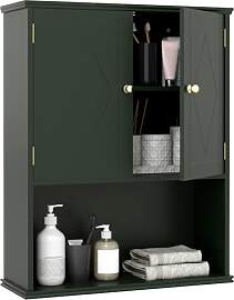 LIFEZEAL Badezimmerschrank Hängend, Hängeschrank 