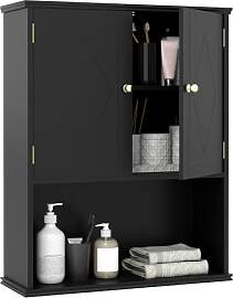 LIFEZEAL Badezimmerschrank Hängend, Hängeschrank 