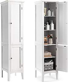 LIFEZEAL Badezimmerschrank mit 2 Türen,