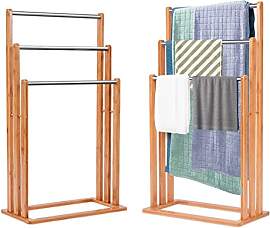 LIFEZEAL Handtuchhalter Stehend, Handtuchständer