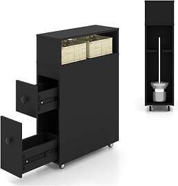 LIFEZEAL Mobiler Nischenschrank, Multifunktionaler 