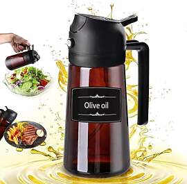 Lifhety Öl Sprühflasche Light-Blocking Dark, 2