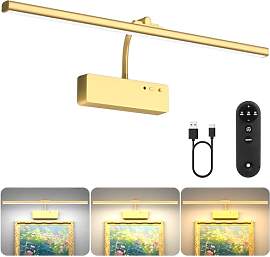 Lightbiz LED Bildbeleuchtung Kabellos, Akku