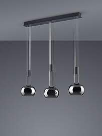 lightling Harrison LED Pendelleuchte, 3-flammig,