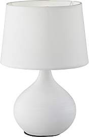 lightling Tischlampe Beate mit Keramikfuß und