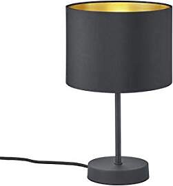 lightling Tischlampe Benny mit Schirm aus Stoff in 