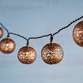 Lights4fun Solar-Lichterkette mit orientalischen