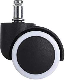 LIHAO 5X Hartbodenrollen Drehstuhlrollen 10mm /