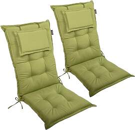 LILENO HOME Gartenstuhl Auflagen als [2er Set -