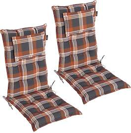 LILENO HOME Gartenstuhl Auflagen als [2er Set -