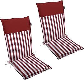 LILENO HOME Gartenstuhl Auflagen als [2er Set -