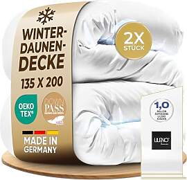 LILENO HOME Premium Winter Bettdecke 135x200