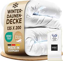 LILENO HOME Premium Winter Bettdecke 135x200