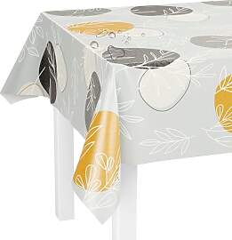 LILENO HOME Tischdecke abwaschbar als Meterware