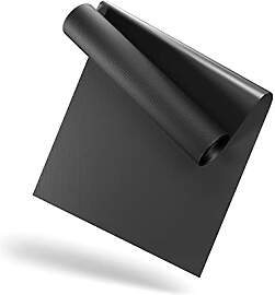 LILENO SPORTS Bodenschutzmatte [60x120 cm] Schwarz 