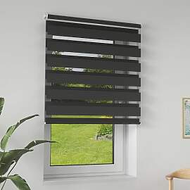 LILIIN 90x150cm Doppelrollo klemmfix ohne Bohren,