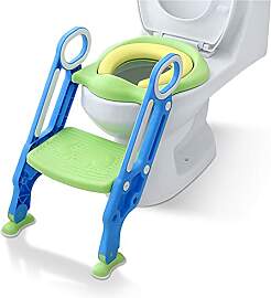 LILIIN Kinder Toilettensitz mit Treppe,