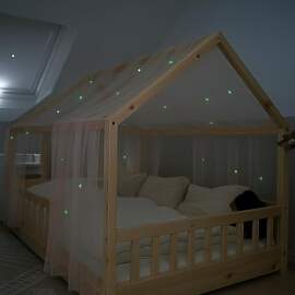 lilimaus Hausbett Himmel mit leuchtenden Sternen - 