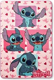 Lilo and Stitch Teppich rosa 80 x 120 cm