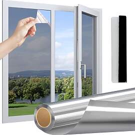 Linarun Spiegelfolie Fenster Sichtschutz