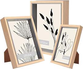 lincoolart Bilderrahmen 3er Holz set in