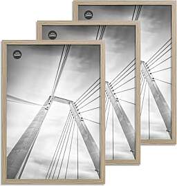 lincoolart bilderrahmen A3 natur Holz Fotorahmen,