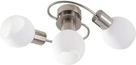 Lindby Deckenlampe Ciala (Modern) in Alu aus Glas