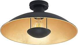 Lindby Deckenlampe Narisara (Modern) in Schwarz