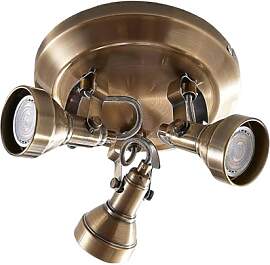 Lindby Deckenlampe Perseas (Retro, Vintage Antik)