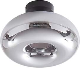 Lindby Deckenlampe Zehra (Modern) in Schwarz aus