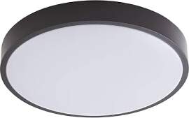 Lindby LED Deckenleuchte Medon (Modern) in Schwarz 
