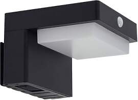 Lindby LED Solarleuchte außen Eleazar mit