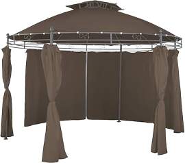 Linder Ersatzdach für Pavillon rund Ø3,5m beige, 