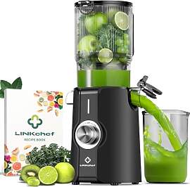 LINKChef Entsafter Slow Juicer, 115 mm Große
