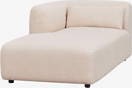 Linkes Chaiselongue-modul Für Das Modulare Sofa