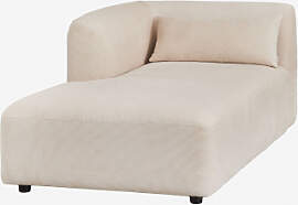 Linkes Chaiselongue-modul Für Das Modulare Sofa