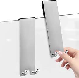 Linkidea 2er-Pack Türhaken für die Dusche, 18 cm 