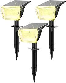 Linkind 60-Led Solar Strahler für außen