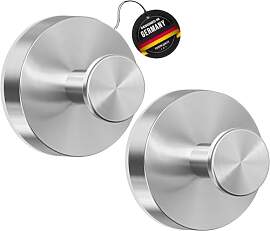 LINKWAY Wandhaken 2 Stk. Runde Handtuchhaken Ohne