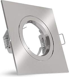 linovum® Einbaustrahler Rahmen eckig Edelstahl