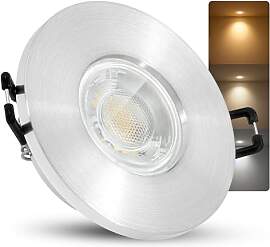 linovum ISASO Einbauspot LED rund Alu gebürstet