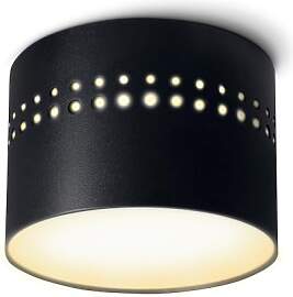 linovum SUNEVA Aufbauspot schwarz flach indirekte