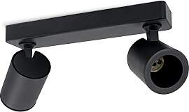 linovum TENJO Deckenstrahler 2 flammig schwarz